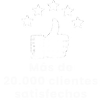 20.000 clientes Satisfechos